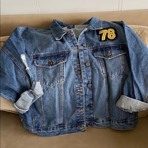 Women’s oversized Jean Jacket